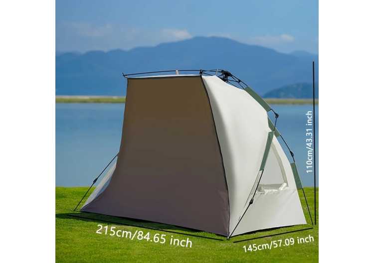 Fishing tent Portable Canopy Beach Tent Pop-up Sunshade Automatic setup Camping Tent Windproof and Sunscreen Sun Shelter Canopy