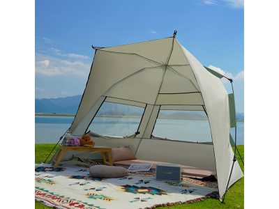 Fishing tent Portable Canopy Beach Tent Pop-up Sunshade Automatic setup Camping Tent Windproof and Sunscreen Sun Shelter Canopy