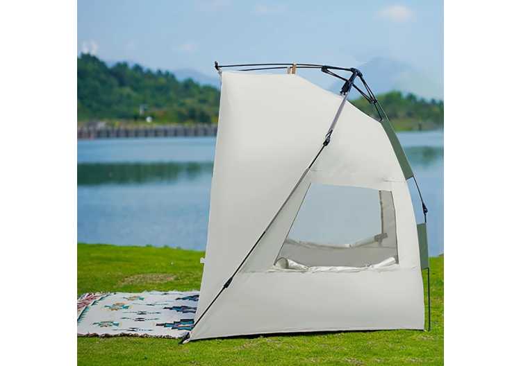 Fishing tent Portable Canopy Beach Tent Pop-up Sunshade Automatic setup Camping Tent Windproof and Sunscreen Sun Shelter Canopy