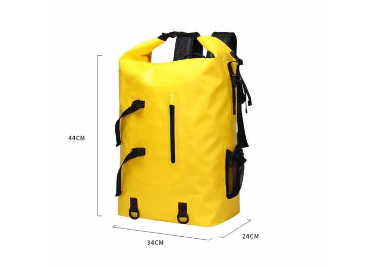 Outdoor Fishing Rafting Waterproof Bucket Bag TPU Material Beach Swimming Backpack Y580