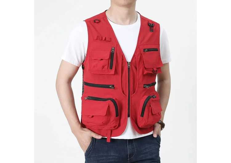 7XL 14 Pockets Summer New Men US Tactical Hiking Fishing Vest Man Photographer Waistcoat Mesh Cargo Sleeveless Jacket Tool Vest