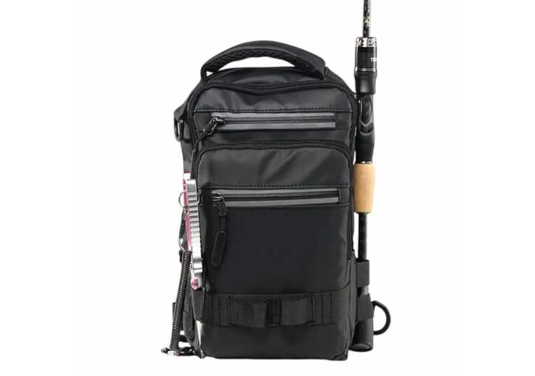 Fishing Tackle Backpack Waterproof Fishing Bag With Rod Holder Fishing Backpack Multifunctional Fishing Pack Lightweight Tackle
