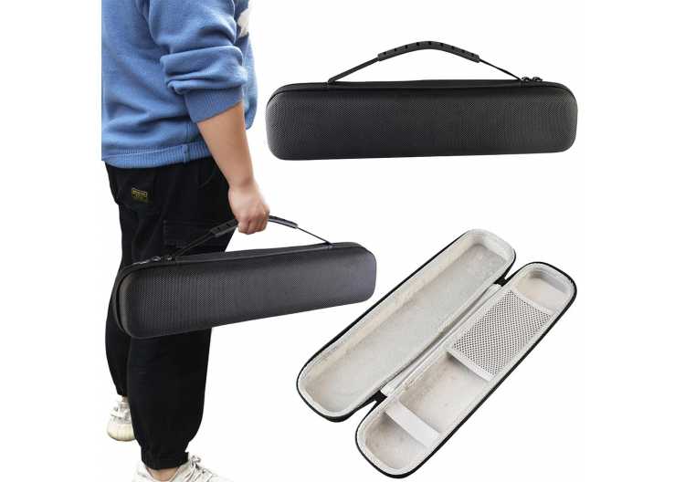 Hard Shell Fishing Rod Bag Fishing Pole Carrier Shock Absorption Rod Holder Bag Fishing Gear Organizer Fishing Accessories
