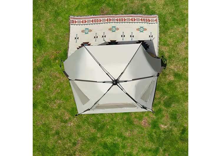 Fishing tent Portable Canopy Beach Tent Pop-up Sunshade Automatic setup Camping Tent Windproof and Sunscreen Sun Shelter Canopy