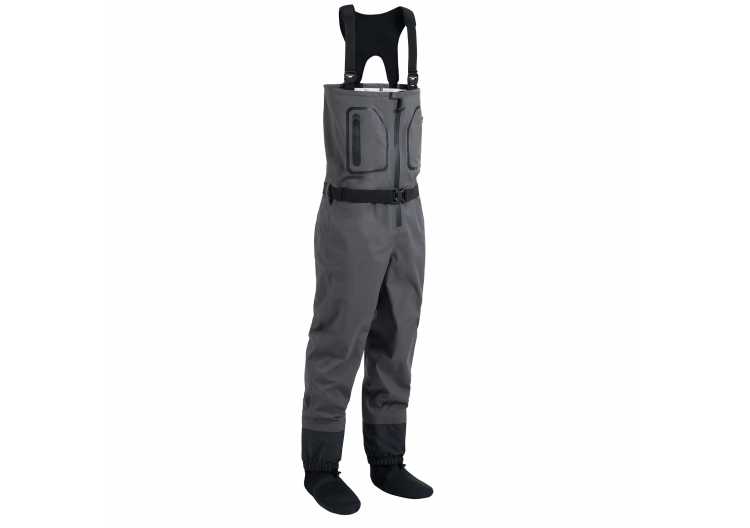 Fly fishing wading pant for Men 3-layer Breathable With Neoprene Socks Light Weight 100% Waterproof