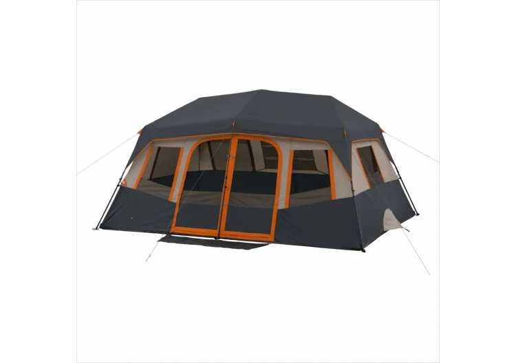 10-Person camping tents 14' x 10'  Instant Cabin Tent,Includes room divider to create 2-room tent  31.86 lbsCamping