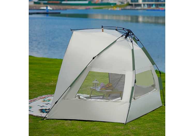 Fishing tent Portable Canopy Beach Tent Pop-up Sunshade Automatic setup Camping Tent Windproof and Sunscreen Sun Shelter Canopy