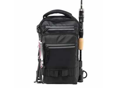 Fishing Tackle Backpack Waterproof Fishing Bag With Rod Holder Fishing Backpack Multifunctional Fishing Pack Lightweight Tackle